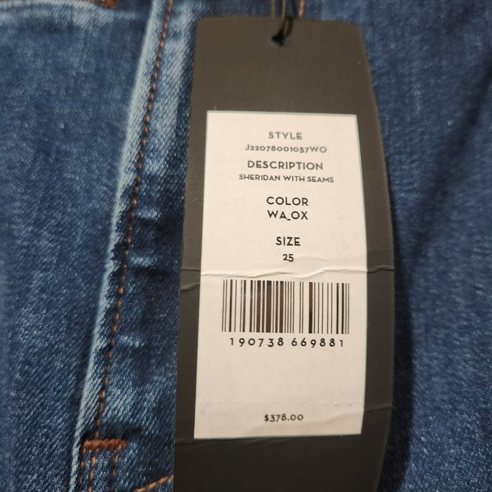 SOLD     NWT Exaggerated Flare High Rise Sheridan Jeans - Picture 11 of 11